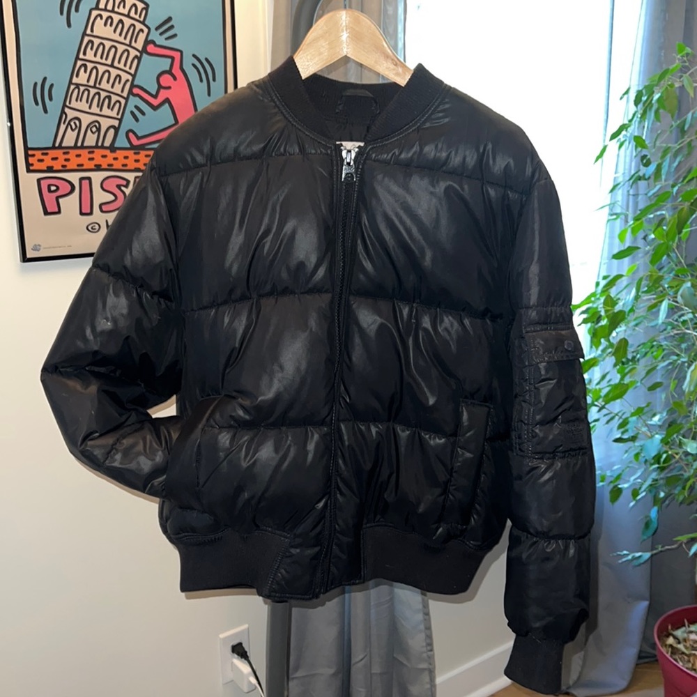 Cheap Monday Bomber Puffer Jacket